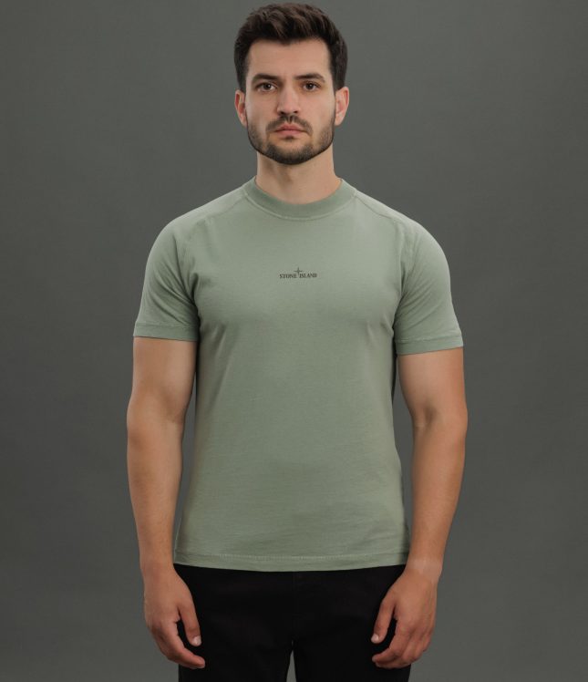 Чоловіча футболка STONE ISLAND 152100020-S0080 V0055, колір зелений | Ціна 8999 грн, фото 2