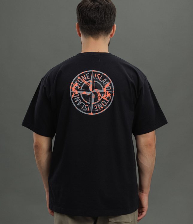 Чоловіча футболка STONE ISLAND 1521002RC-S0153 V0029, колір чорний | Ціна 9999 грн, фото 6