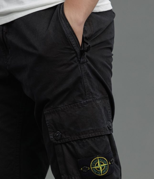 Чоловічі штани STONE ISLAND 153100053-S00WA V0129, колір чорний | Ціна 23999 грн, фото 4