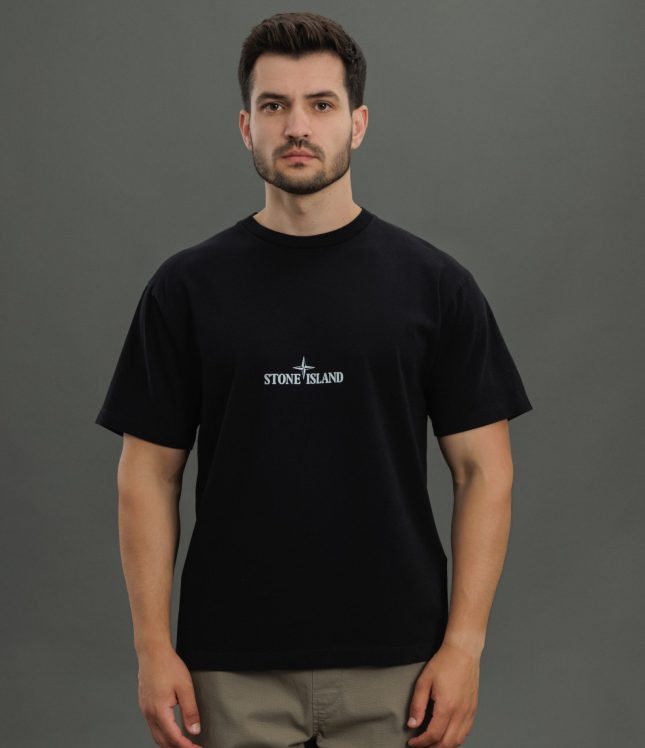 Чоловіча футболка STONE ISLAND 1521002RC-S0137 V0029, колір чорний | Ціна 9499 грн, фото 2