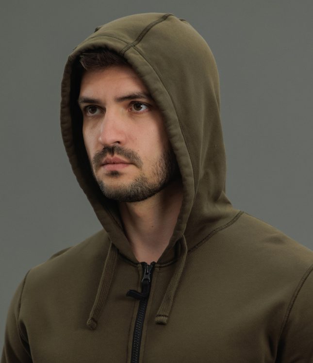 Чоловіче худі STONE ISLAND 156100042-S0051 V0054, колір зелений | Ціна 20999 грн, фото 3