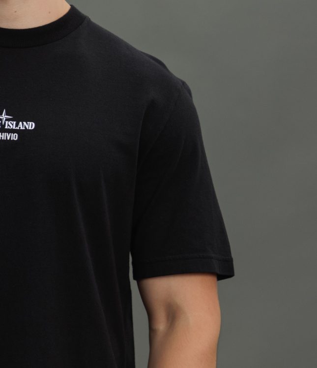 Чоловіча футболка STONE ISLAND ARCHIVIO 152100037-S0091 V0029, колір чорний | Ціна 9999 грн, фото 4