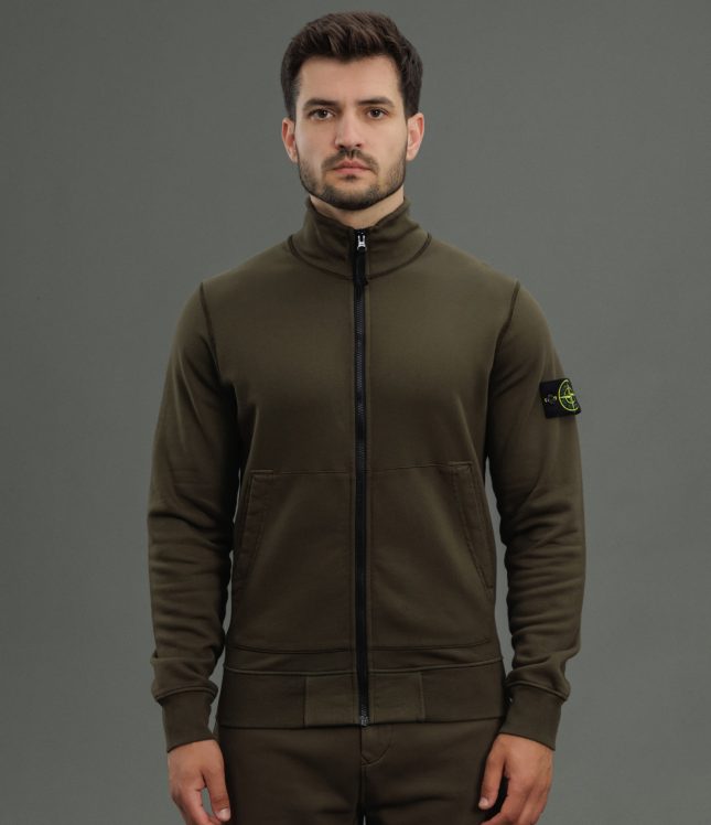 Чоловічий світшот STONE ISLAND 156100643-S0051 V0054, колір зелений | Ціна 18499 грн, фото 2
