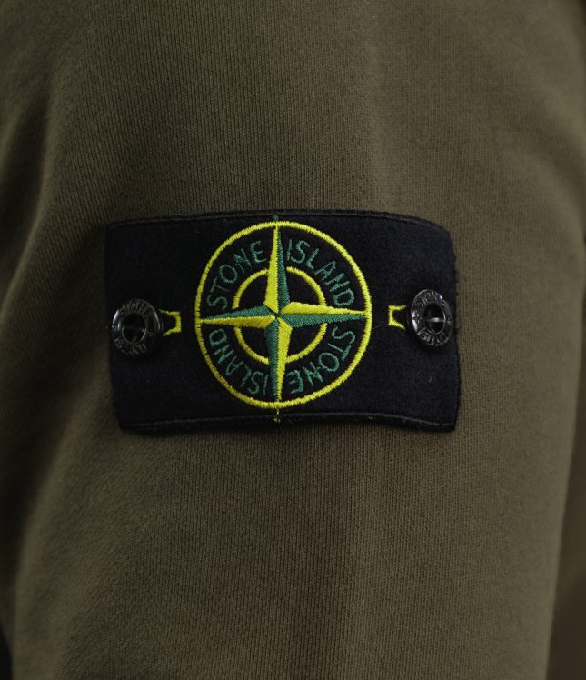 Чоловічий світшот STONE ISLAND 156100643-S0051 V0054, колір зелений | Ціна 18499 грн, фото 7