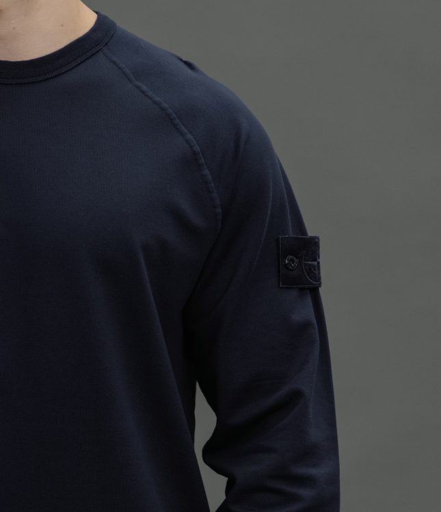 Чоловічий світшот STONE ISLAND 156100011-S00F3 V0020, колір синій | Ціна 14999 грн, фото 4