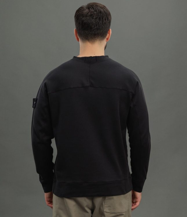 Чоловічий світшот STONE ISLAND 15654F3 V0029, колір чорний | Ціна 14999 грн, фото 6