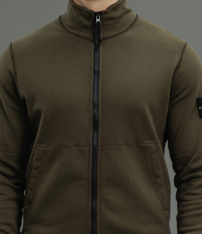Чоловічий світшот STONE ISLAND 156100643-S0051 V0054, колір зелений | Ціна 18499 грн, фото 3
