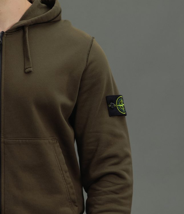 Чоловіче худі STONE ISLAND 156100042-S0051 V0054, колір зелений | Ціна 20999 грн, фото 5