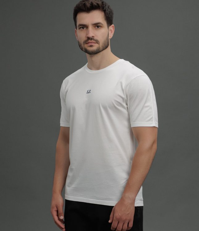 Чоловіча футболка C.P. COMPANY CMTS114A 006374G COL:103, колір білий | Ціна 6499 грн, фото 1
