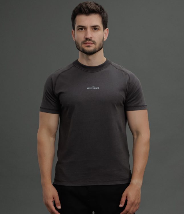 Чоловіча футболка STONE ISLAND 152100020-S0080 V0065, колір сірий | Ціна 8999 грн, фото 2