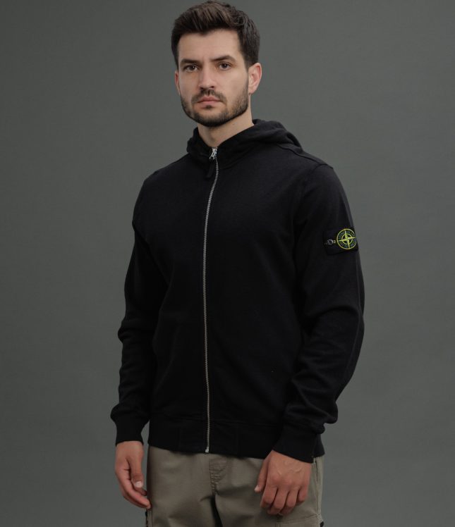 Чоловіче худі STONE ISLAND 156100021-S0060 V0029, колір чорний | Ціна 18999 грн, фото 1