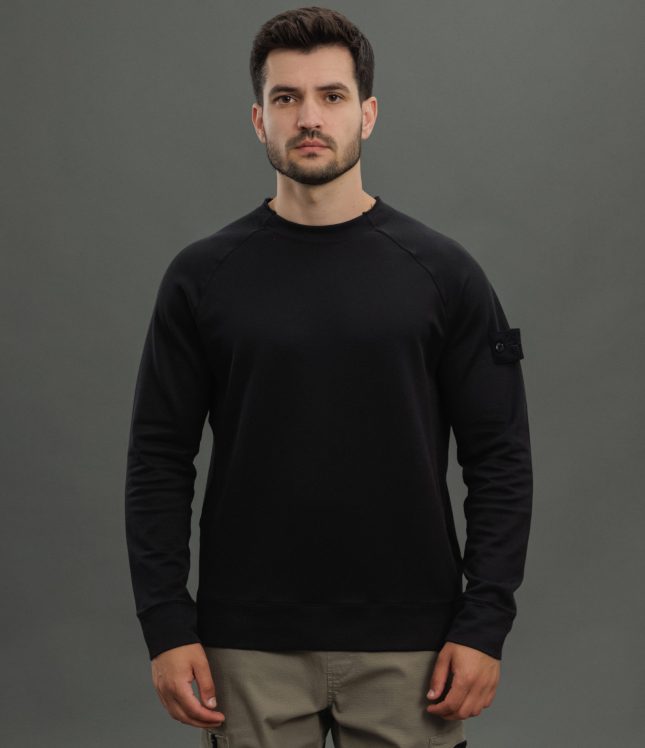 Чоловічий світшот STONE ISLAND 15654F3 V0029, колір чорний | Ціна 14999 грн, фото 2
