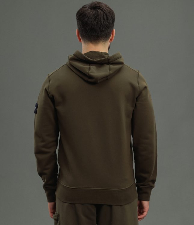 Чоловіче худі STONE ISLAND 156100042-S0051 V0054, колір зелений | Ціна 20999 грн, фото 7