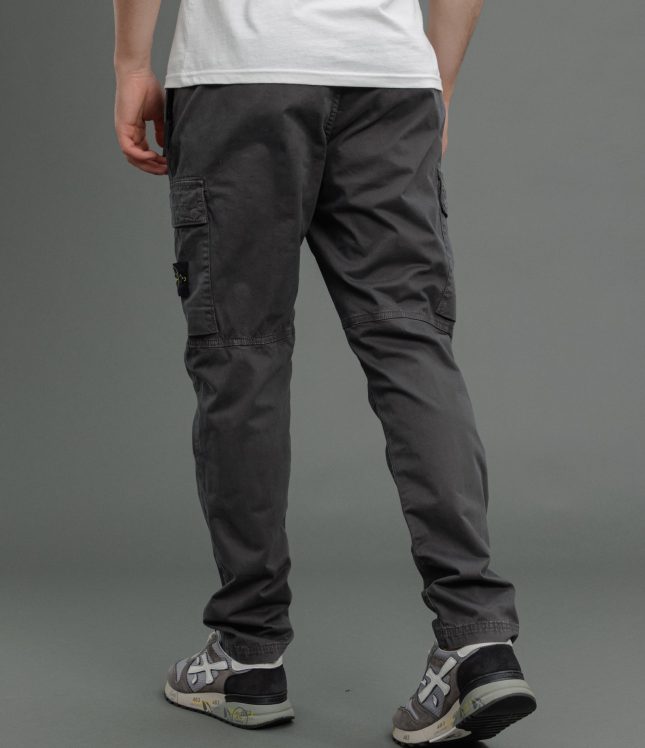 Чоловічі штани STONE ISLAND 153100304-S0004 V0165, колір сірий | Ціна 17999 грн, фото 6