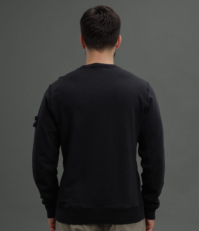 Чоловічий світшот STONE ISLAND 156100020-S0060 V0029, колір чорний | Ціна 12499 грн, фото 6
