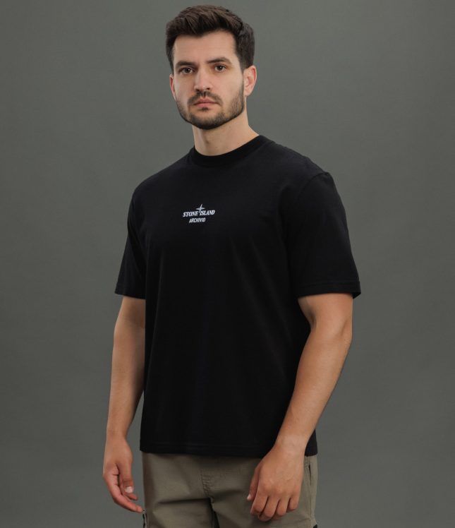 Чоловіча футболка STONE ISLAND ARCHIVIO 152100037-S0091 V0029, колір чорний | Ціна 9999 грн, фото 1