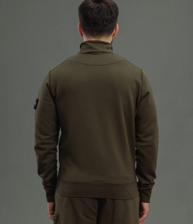 Чоловічий світшот STONE ISLAND 156100643-S0051 V0054, колір зелений | Ціна 18499 грн, фото 6