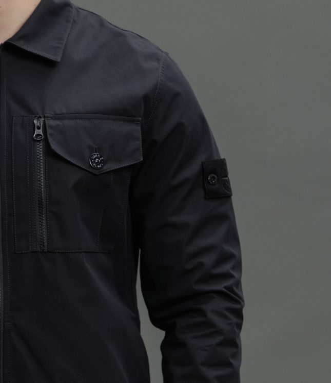 Чоловічий оверширт STONE ISLAND 151200007-S00F1 V0029, колір чорний | Ціна 30999 грн, фото 4