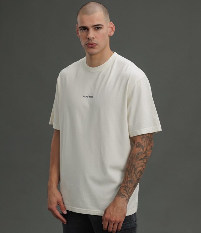 Чоловіча футболка STONE ISLAND 152100037-S0241 V0093, колір бежевий | Ціна 11499 грн, фото 1