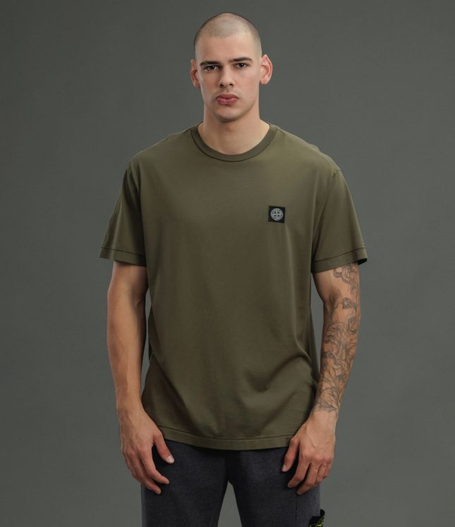 Чоловіча футболка STONE ISLAND 152100039-S0013 V0054, колір зелений | Ціна 6999 грн, фото 2