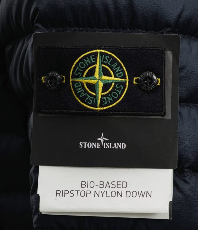 Чоловіча куртка STONE ISLAND BIO-BASED RIPSTOP NYLON DOWN 1540324 V0020, колір синій | Ціна 32999 грн, фото 9