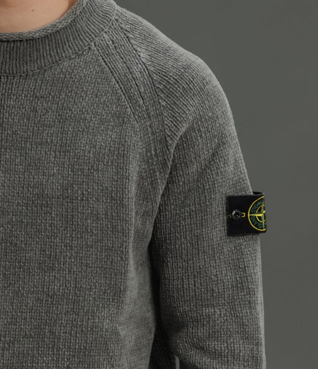Чоловічий светр STONE ISLAND 15557A9 V0066, колір сірий | Ціна 21999 грн, фото 4