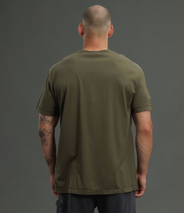 Чоловіча футболка STONE ISLAND 152100039-S0013 V0054, колір зелений | Ціна 6999 грн, фото 6