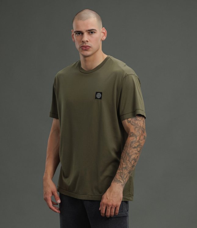 Чоловіча футболка STONE ISLAND 152100039-S0013 V0054, колір зелений | Ціна 6999 грн, фото 1