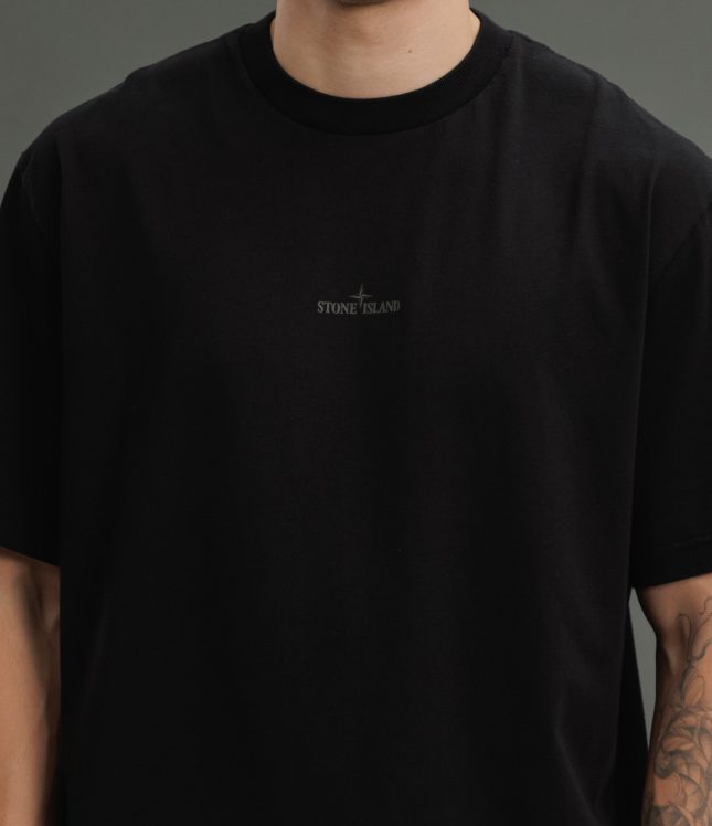 Чоловіча футболка STONE ISLAND 152100037-S0241 V0029, колір чорний | Ціна 11499 грн, фото 3