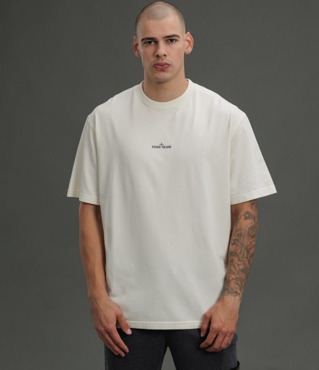 Чоловіча футболка STONE ISLAND 152100037-S0241 V0093, колір бежевий | Ціна 11499 грн, фото 2