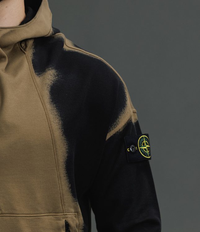 Чоловіче худі STONE ISLAND 15628T2 V0098, колір коричневий | Ціна 21599 грн, фото 5