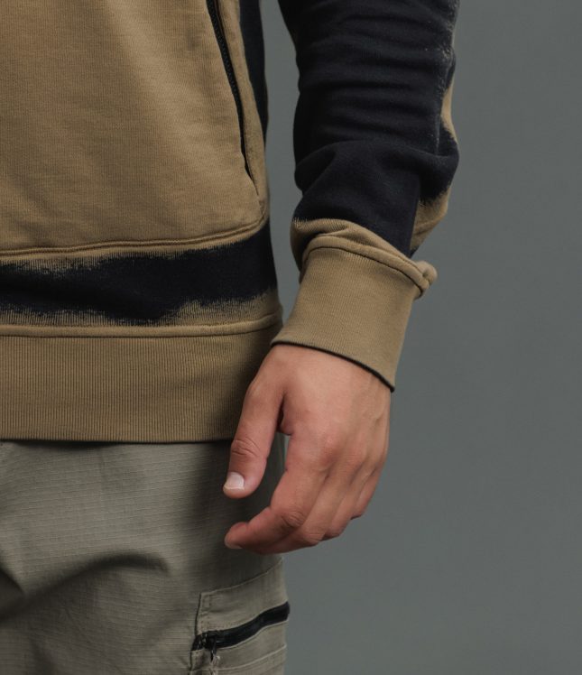 Чоловіче худі STONE ISLAND 15628T2 V0098, колір коричневий | Ціна 21599 грн, фото 6