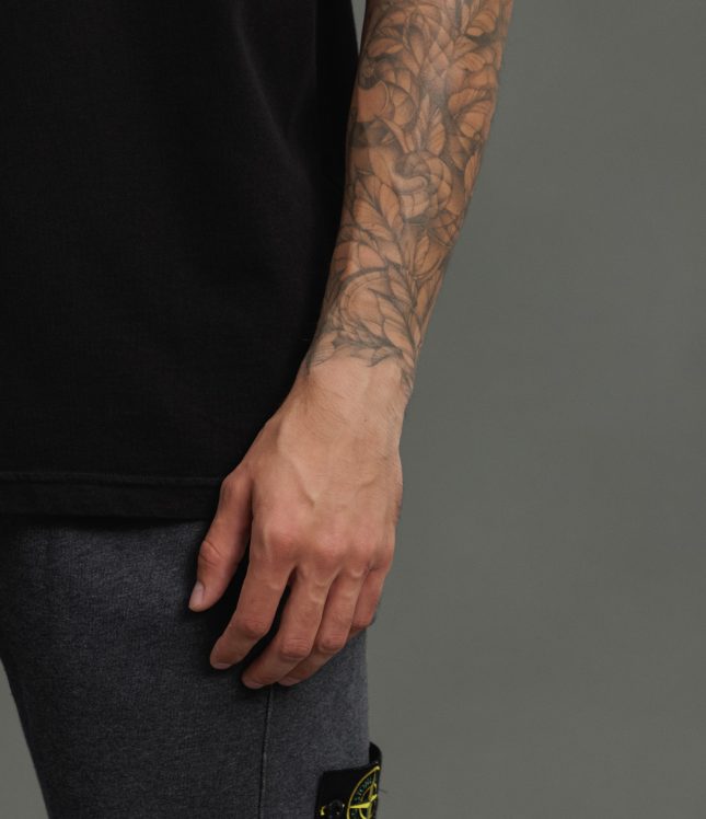 Чоловіча футболка STONE ISLAND 152100037-S0241 V0029, колір чорний | Ціна 11499 грн, фото 5