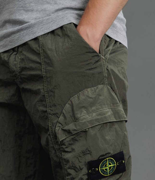 Чоловічі штани STONE ISLAND 153100006-S0019 V0054, колір зелений | Ціна 22999 грн, фото 4