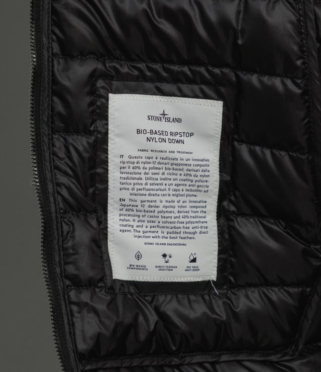 Чоловіча куртка STONE ISLAND BIO-BASED RIPSTOP NYLON DOWN 1540324 V0020, колір синій | Ціна 32999 грн, фото 8