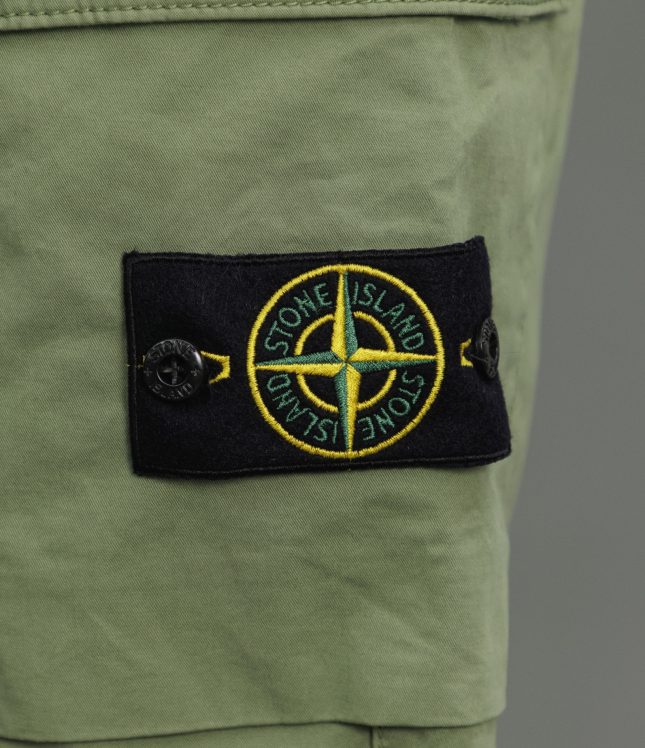 Чоловічі штани STONE ISLAND 1530410 V0055, колір зелений | Ціна 14999 грн, фото 7