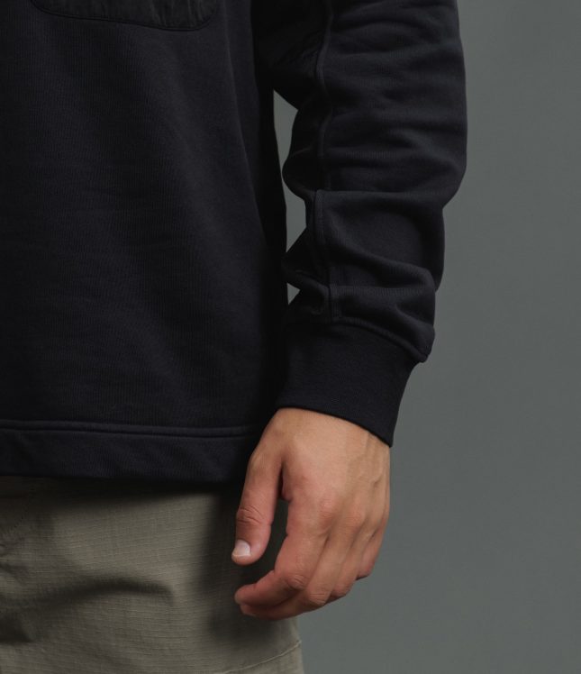 Чоловічий світшот STONE ISLAND 1563954 V0029, колір чорний | Ціна 13999 грн, фото 5