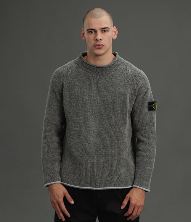Чоловічий светр STONE ISLAND 15557A9 V0066, колір сірий | Ціна 21999 грн, фото 2