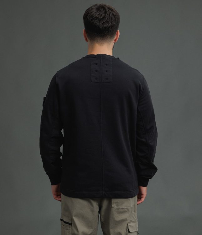 Чоловічий світшот STONE ISLAND 1563954 V0029, колір чорний | Ціна 13999 грн, фото 6