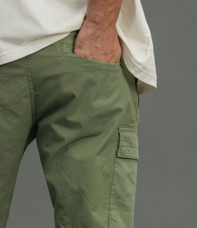 Чоловічі штани STONE ISLAND 1530410 V0055, колір зелений | Ціна 14999 грн, фото 6