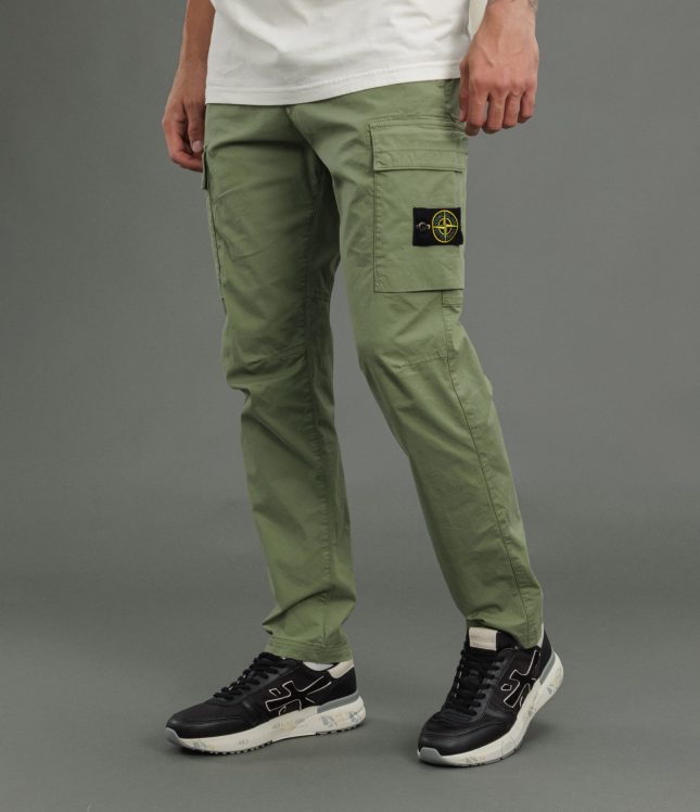 Чоловічі штани STONE ISLAND 1530410 V0055, колір зелений | Ціна 14999 грн, фото 1