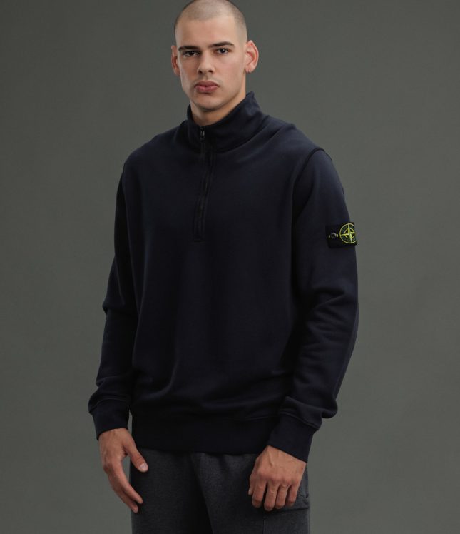 Чоловічий світшот STONE ISLAND 156100619-S0051 V0020, колір синій | Ціна 13999 грн, фото 1