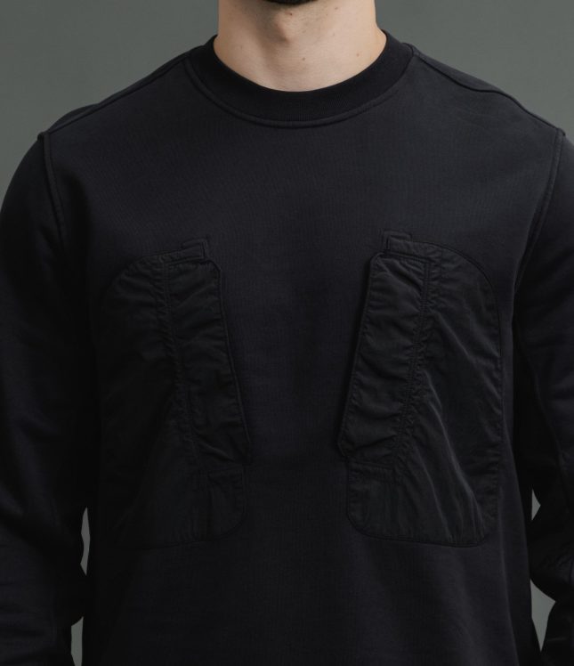Чоловічий світшот STONE ISLAND 1563954 V0029, колір чорний | Ціна 13999 грн, фото 3