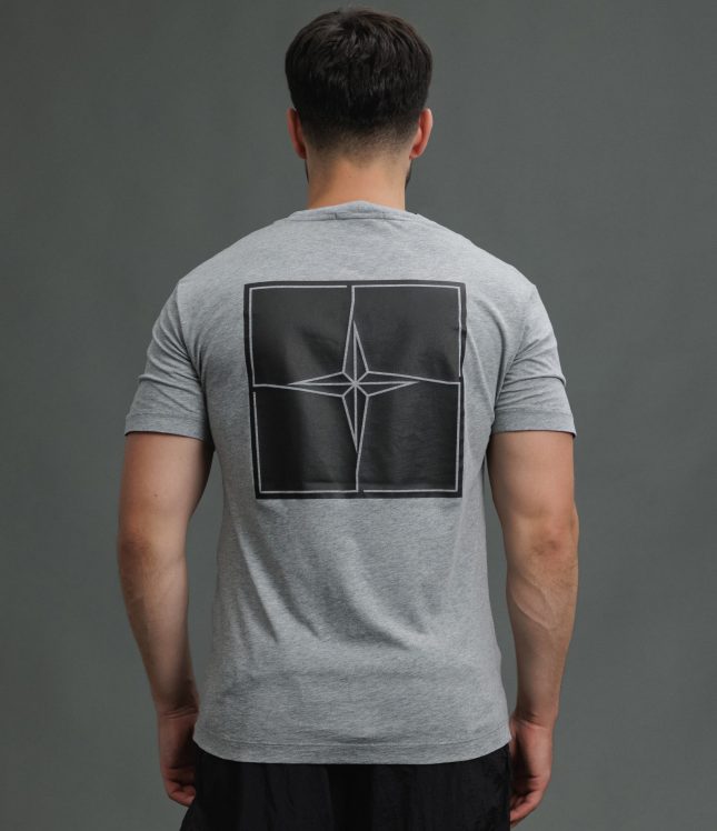 Чоловіча футболка STONE ISLAND 152NS81 V0M64, колір сірий | Ціна 6999 грн, фото 6