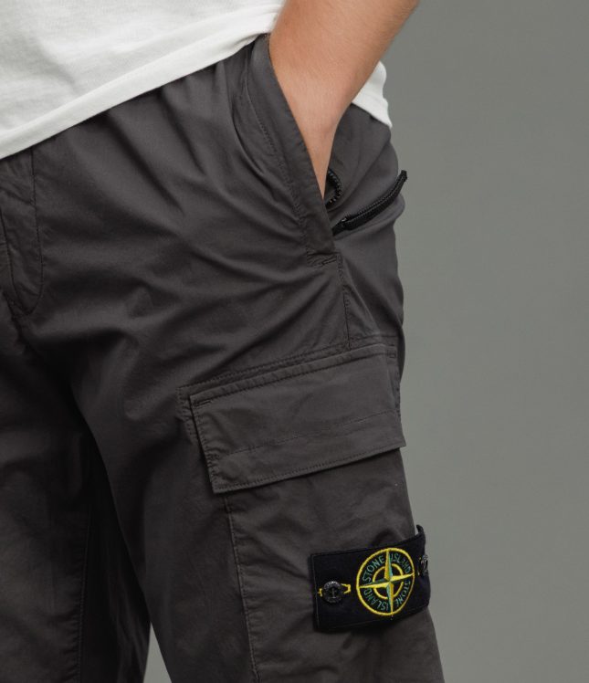 Чоловічі штани STONE ISLAND 1531303 V0065, колір сірий | Ціна 15999 грн, фото 4