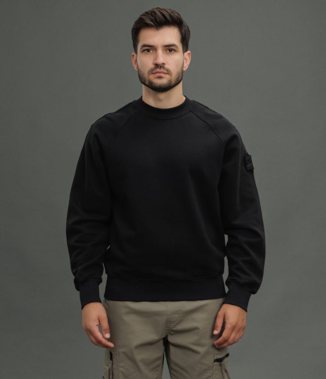 Чоловічий світшот STONE ISLAND 1960619 V0029, колір чорний | Ціна 16999 грн, фото 2