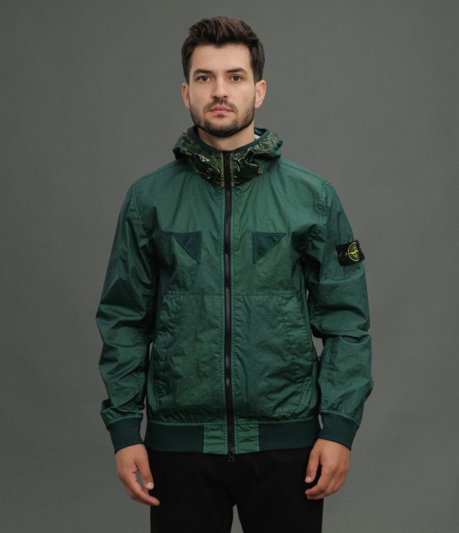 Чоловіча куртка STONE ISLAND MEMBRANA 3L TC 1540723 V0053, колір зелений | Ціна 26999 грн, фото 2