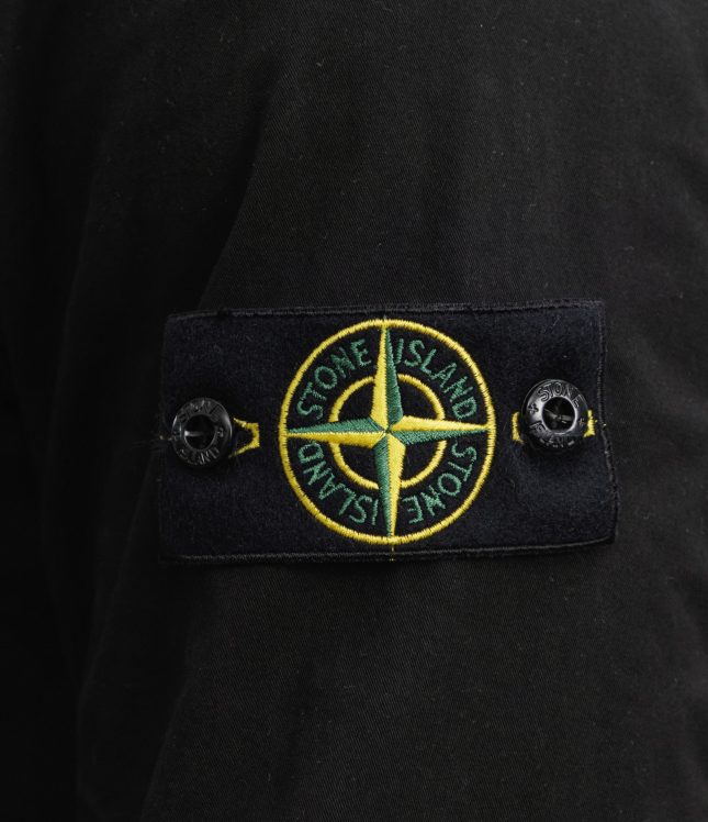 Чоловіча куртка STONE ISLAND SUPIMA COTTON TWILL STRETCH-TC 1543310 V0029, колір чорний | Ціна 19999 грн, фото 9