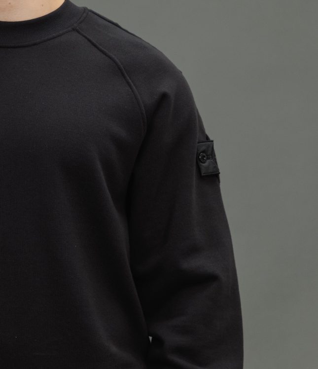 Чоловічий світшот STONE ISLAND 1960619 V0029, колір чорний | Ціна 16999 грн, фото 4