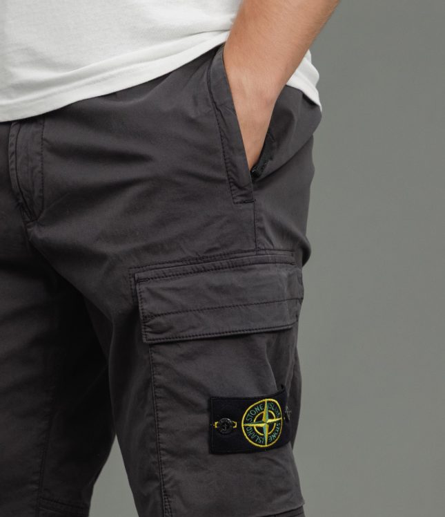 Чоловічі штани STONE ISLAND 1530410 V0065, колір сірий | Ціна 15999 грн, фото 4